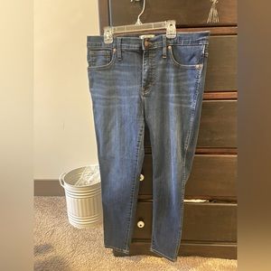 Madewell 10” High Rise Skinny Jeans 32 Petite